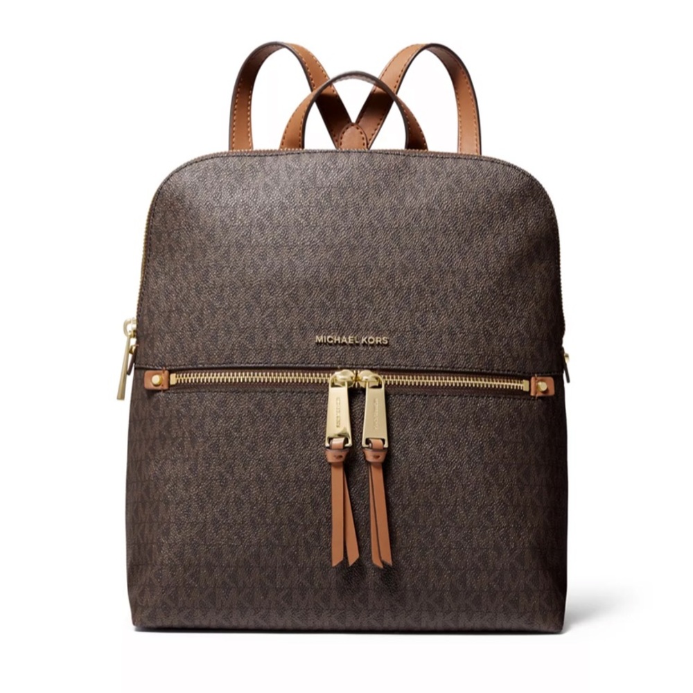 NWT Michael Kors Rhea slim backpack